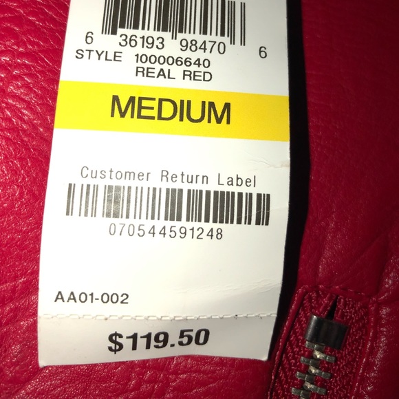 Women’s Brand New Red Jacket - Picture 8 of 8